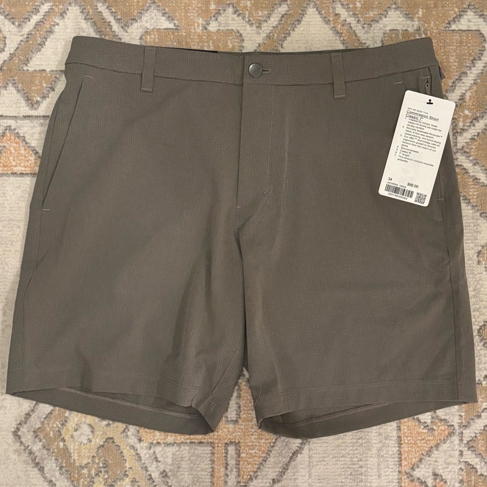 Lululemon Commission Short Classic 7” WovenAir, NWT